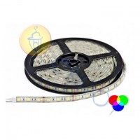 Стрічка світлодіодна ES-FS5050RGB30 7.2W/M 30LEDs/M RGB IP68 Silicon - 5м