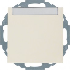Розетка Berker с з/к, крышка, поле д/надписи, защ.контактов, белая, 16А/250В S.1 (47468982)