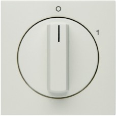 Панель Berker для поворотных выключателей, пол.белизна S.1 (11508989)