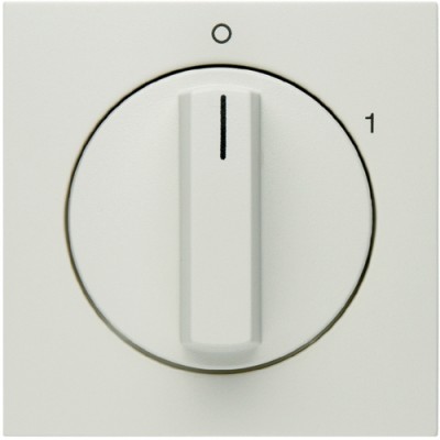 Панель Berker для поворотных выключателей, пол.белизна S.1 (11508989)