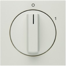 Панель Berker для поворотных выключателей, пол.белизна матовая S.1/B.х (11501909)