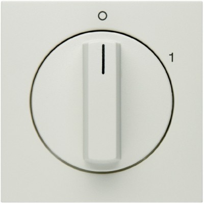 Панель Berker для поворотных выключателей, пол.белизна матовая S.1/B.х (11501909)