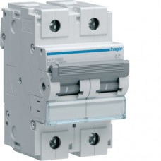 Автоматический выключатель Hager 2P 10kA C-125A 3M (HLF299S)