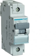 Автоматический выключатель Hager 1P 10kA C-80A 1.5M (HLF180S)