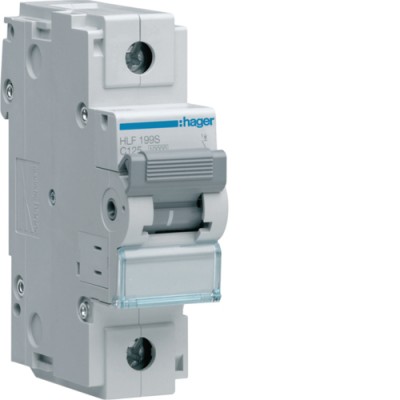 Автоматический выключатель Hager 1P 10kA C-125A 1.5M (HLF199S)