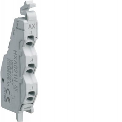 Дополнительный контакт Hager для автоматических выключателей x160, 1НЗ+1НО, 230В (HXA021H)