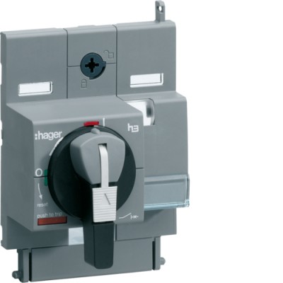 HXA030H Поворотна ручка x160, з можливістю блокування